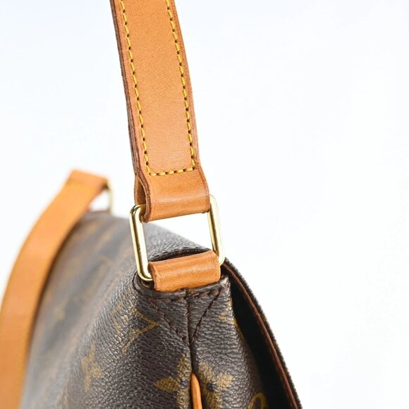 Authentic LOUIS VUITTON Monogram Musette Shoulder Bag bsj630-110725 - Picture 7 of 16